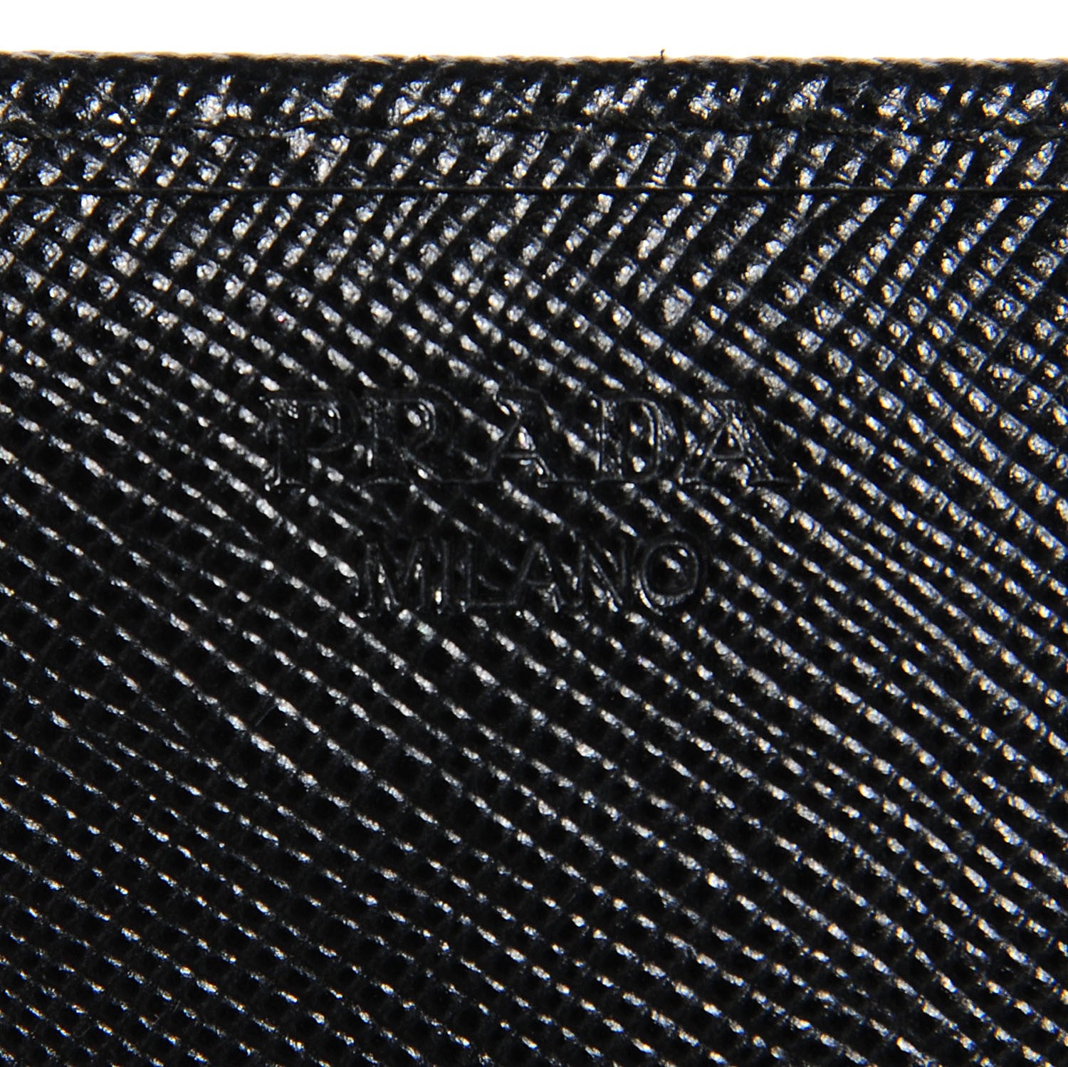 Prada Saffiano Metal Continental Flap Wallet Nero Black 6 of 8