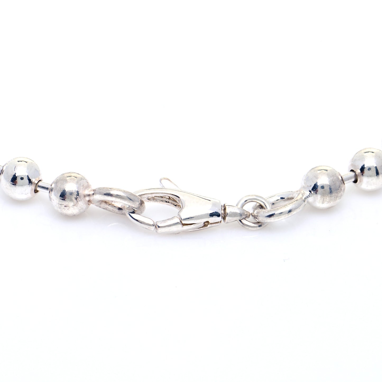 Sterling Silver Interlocking GG Bracelet