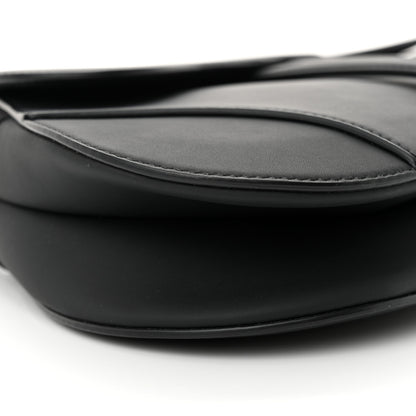Christian Dior Ultra Matte Calfskin Saddle Bag Black 9 of 10