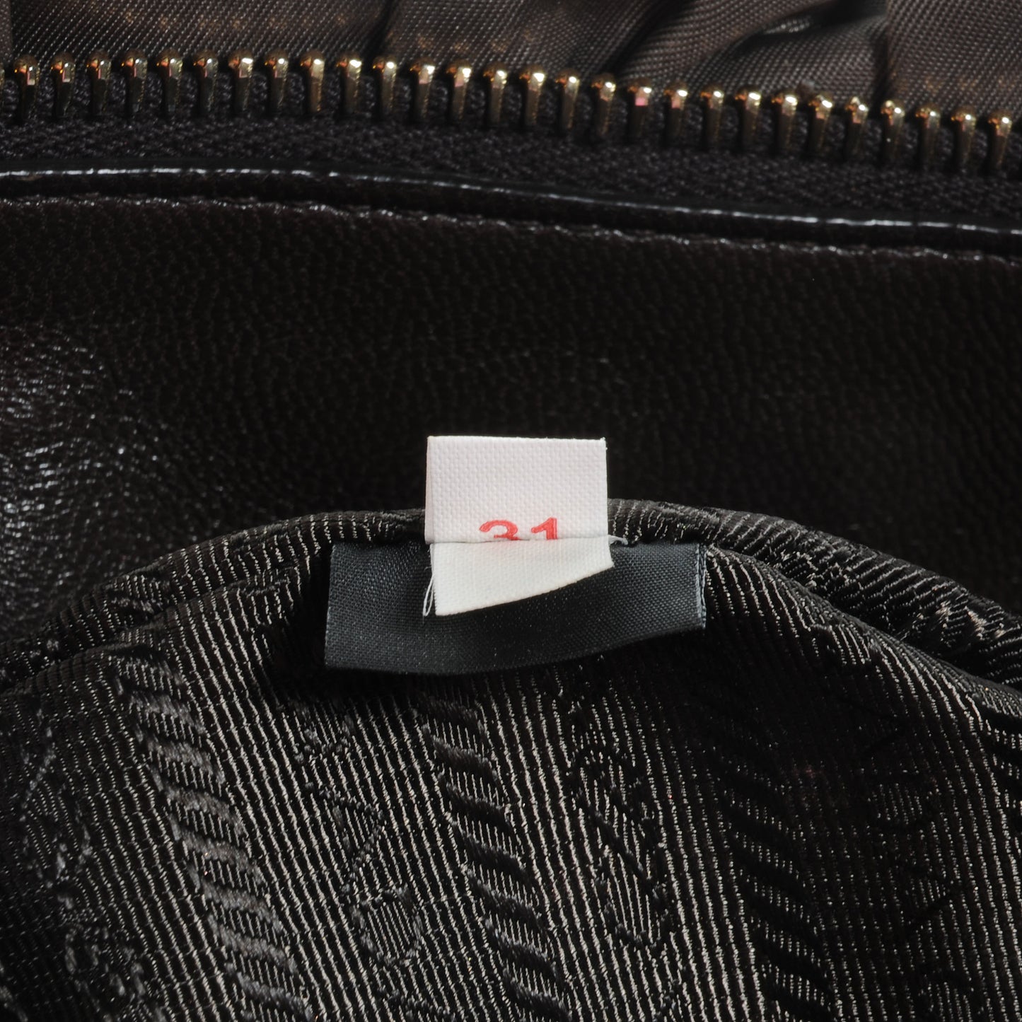 Tessuto Nylon Gaufre Shopping Satchel Fumo