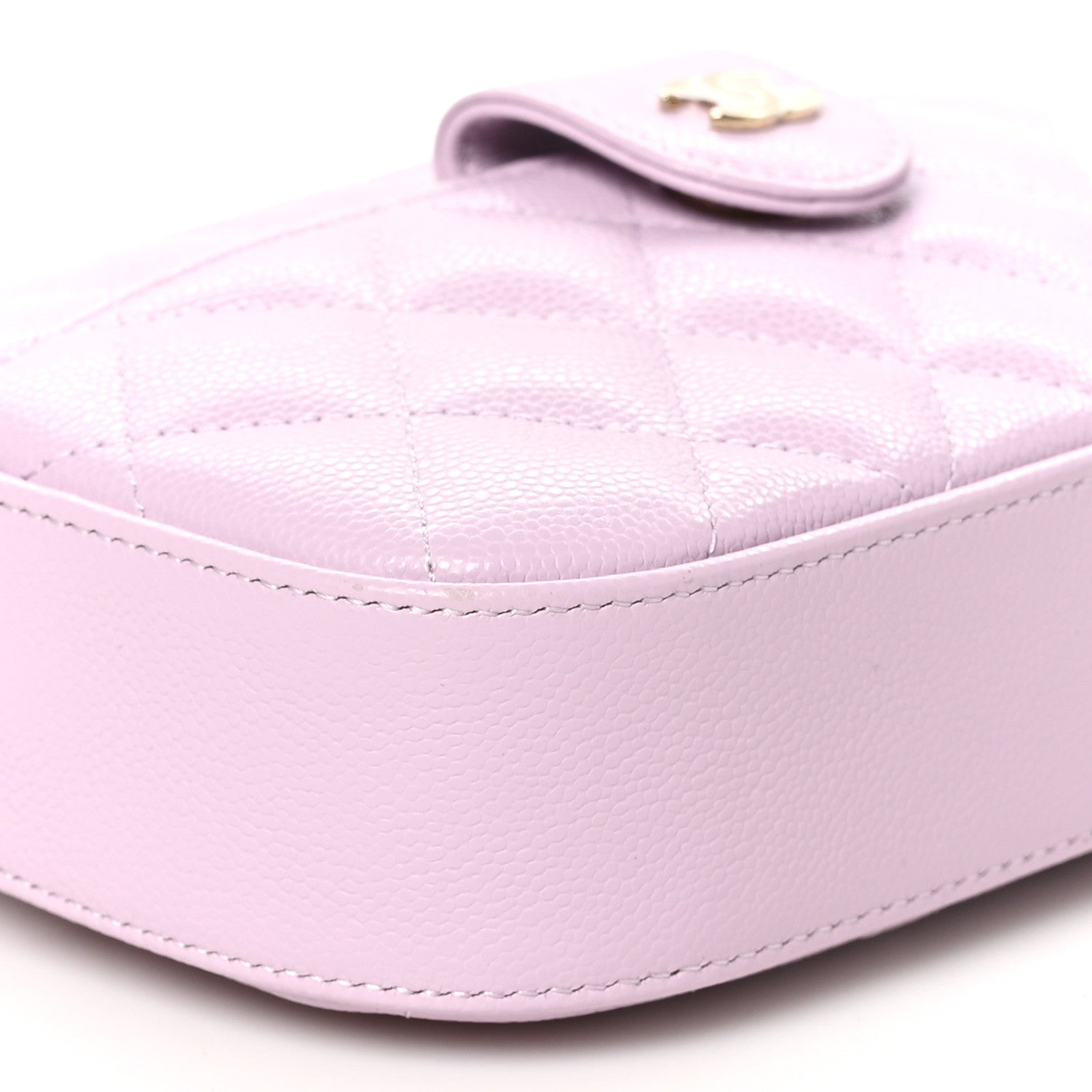Chanel Caviar Quilted Chain Camera Bag Light Purple 9 of 10