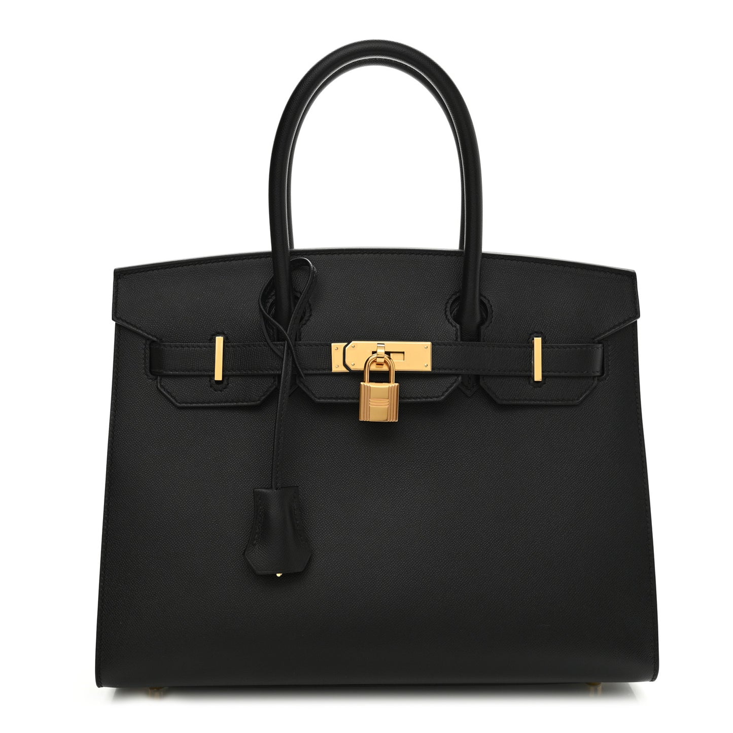 Madame Calfskin Birkin Sellier 30 Black