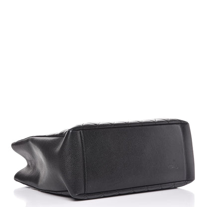 Chanel Caviar Quilted Grand Shopping Tote GST Black 5 of 21