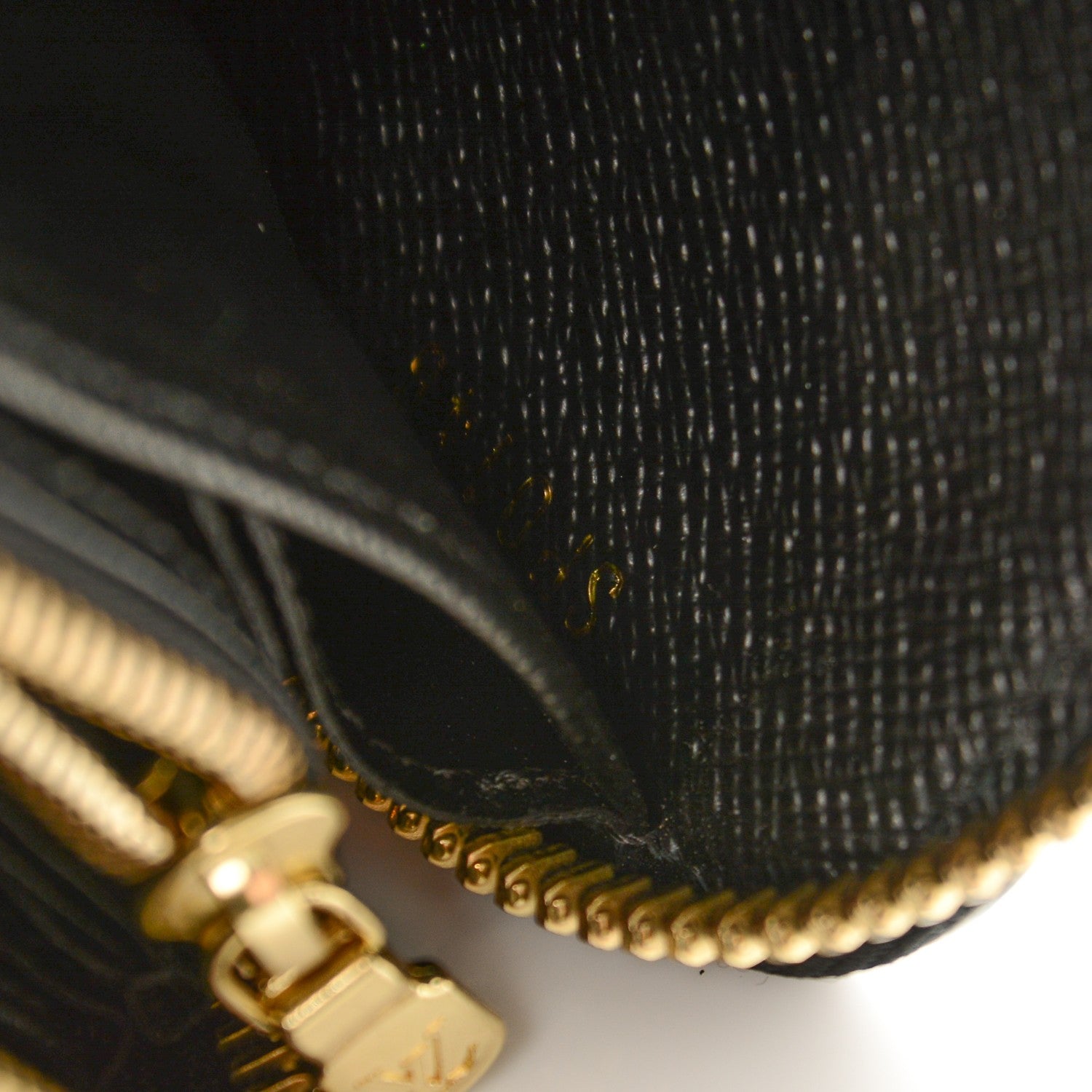 Louis Vuitton Calfskin Colored Monogram Zippy Wallet Blue Black 7 of 7