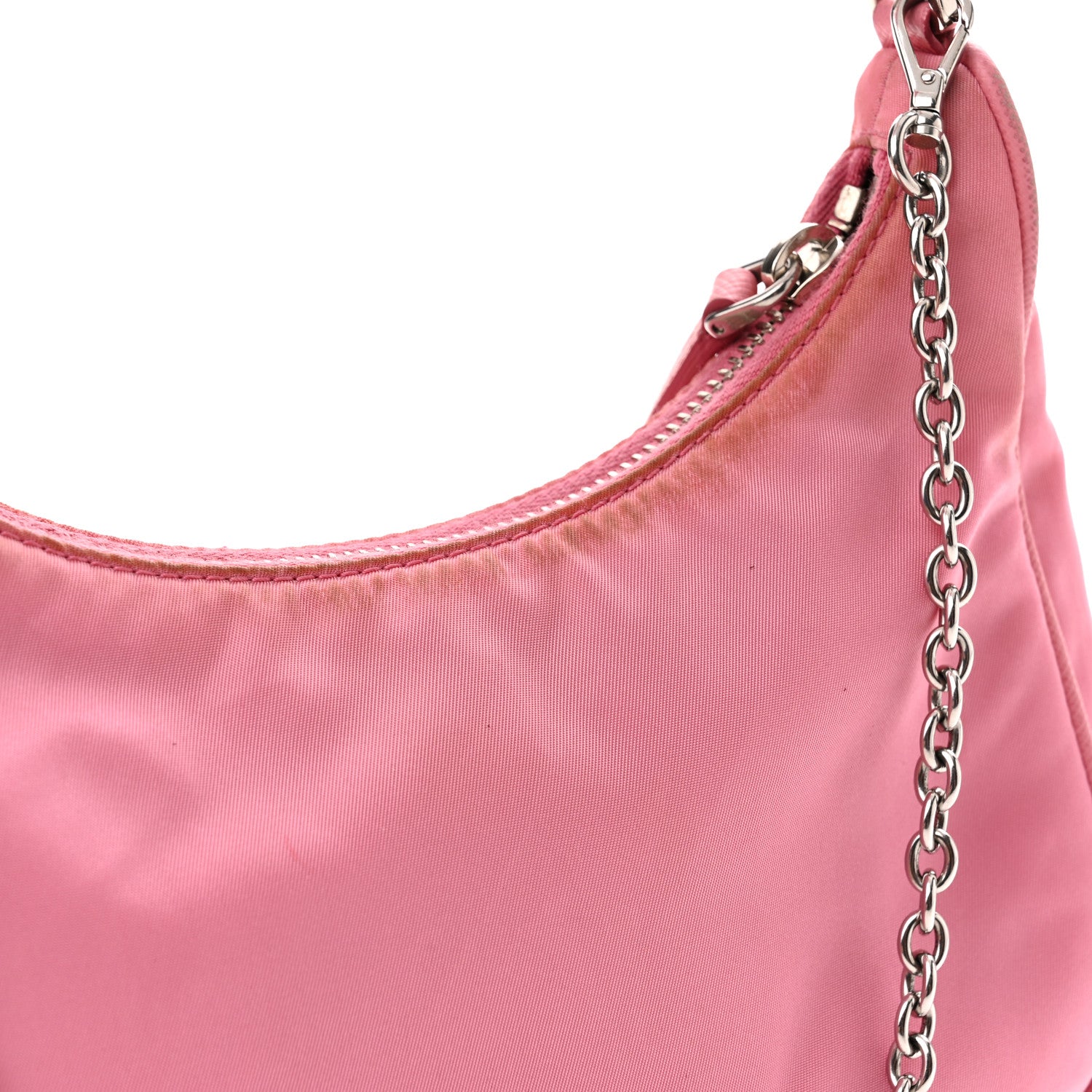 Prada Nylon Re-Edition 2005 Shoulder Bag Begonia 15 of 16