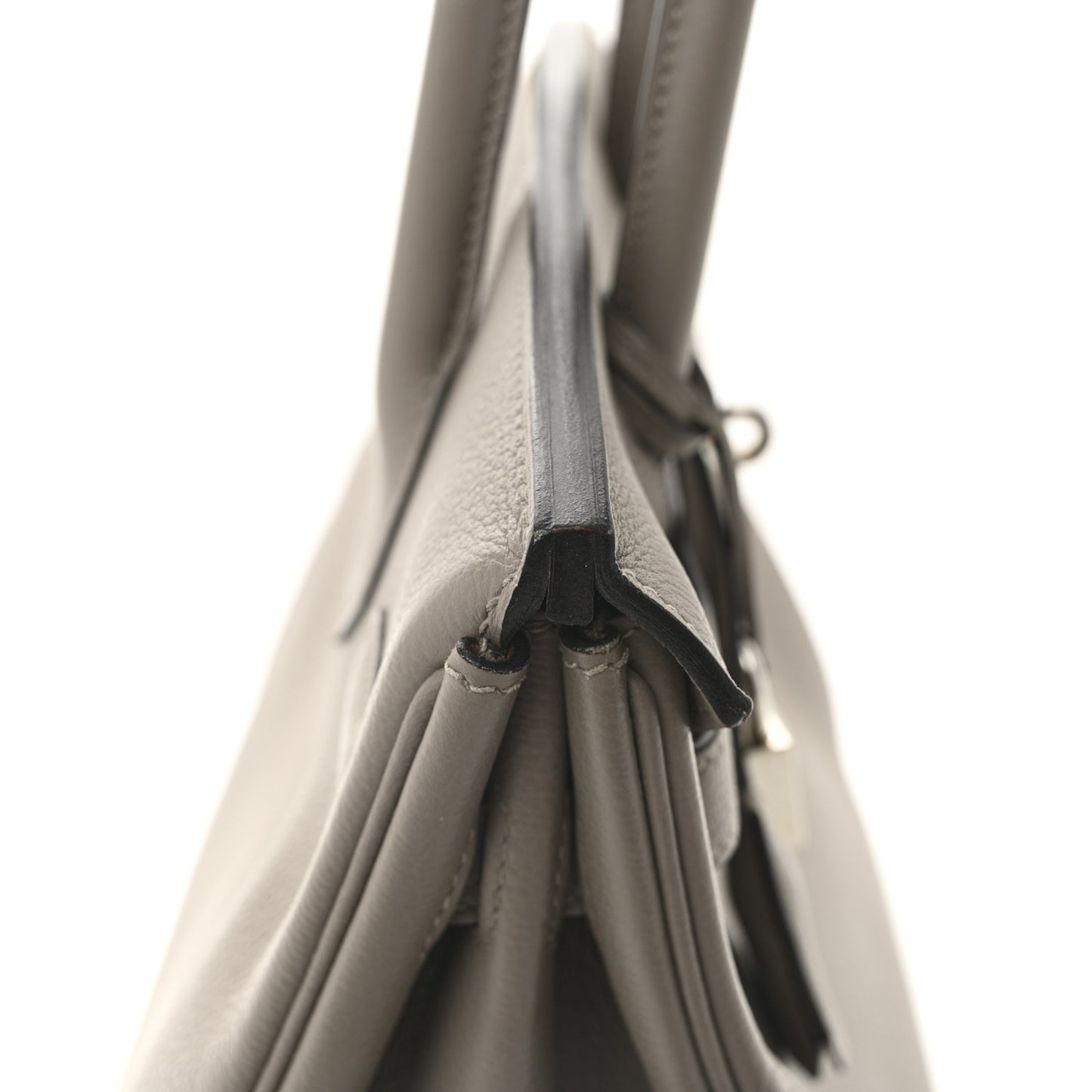 Taurillon Novillo Birkin 30 Gris Asphalte