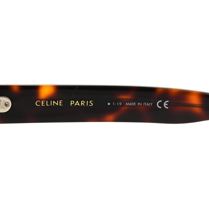 Celine Acetate Polarized Rectangular Sunglasses CL40082I Havana 5 of 8