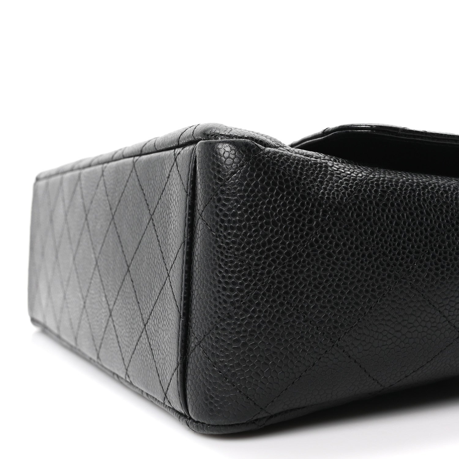 Chanel Caviar Quilted Maxi Double Flap Black 9 of 10