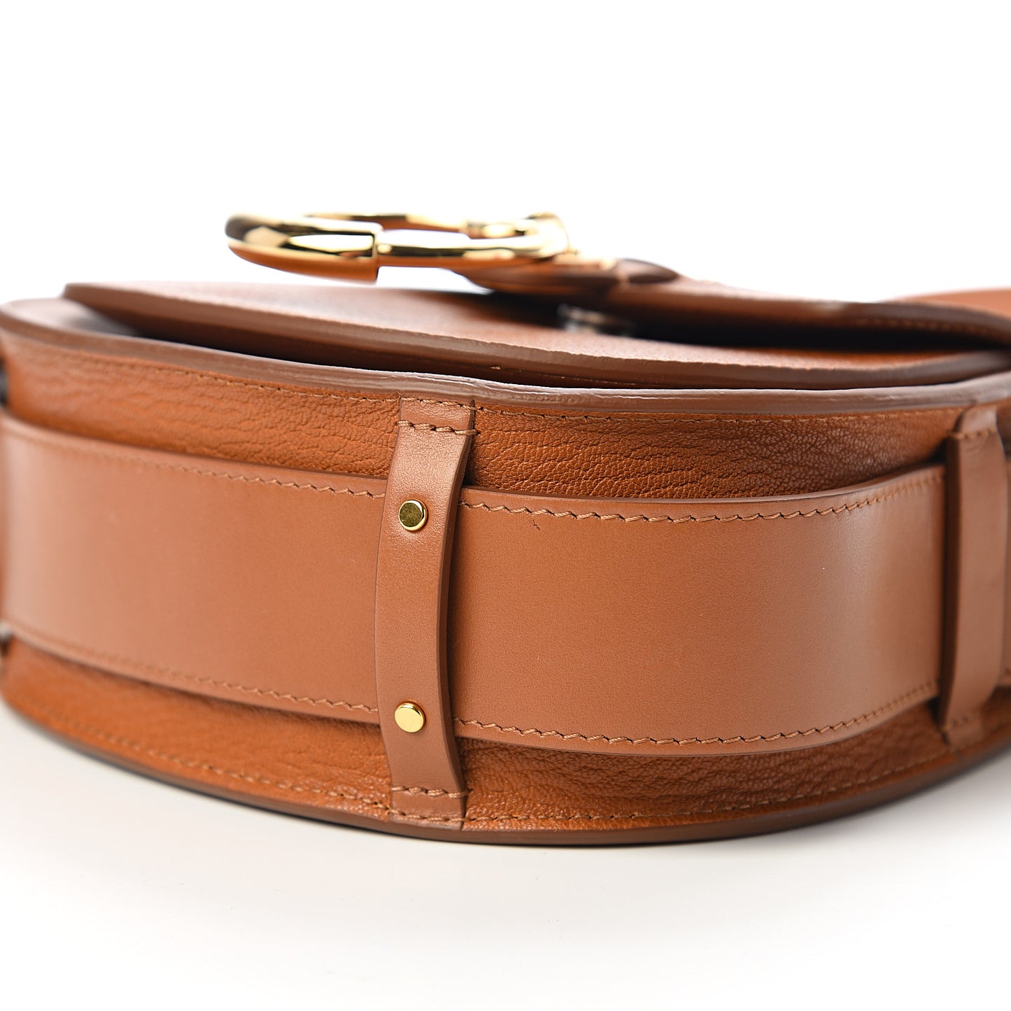 Calfskin Small Tess Bag Caramel