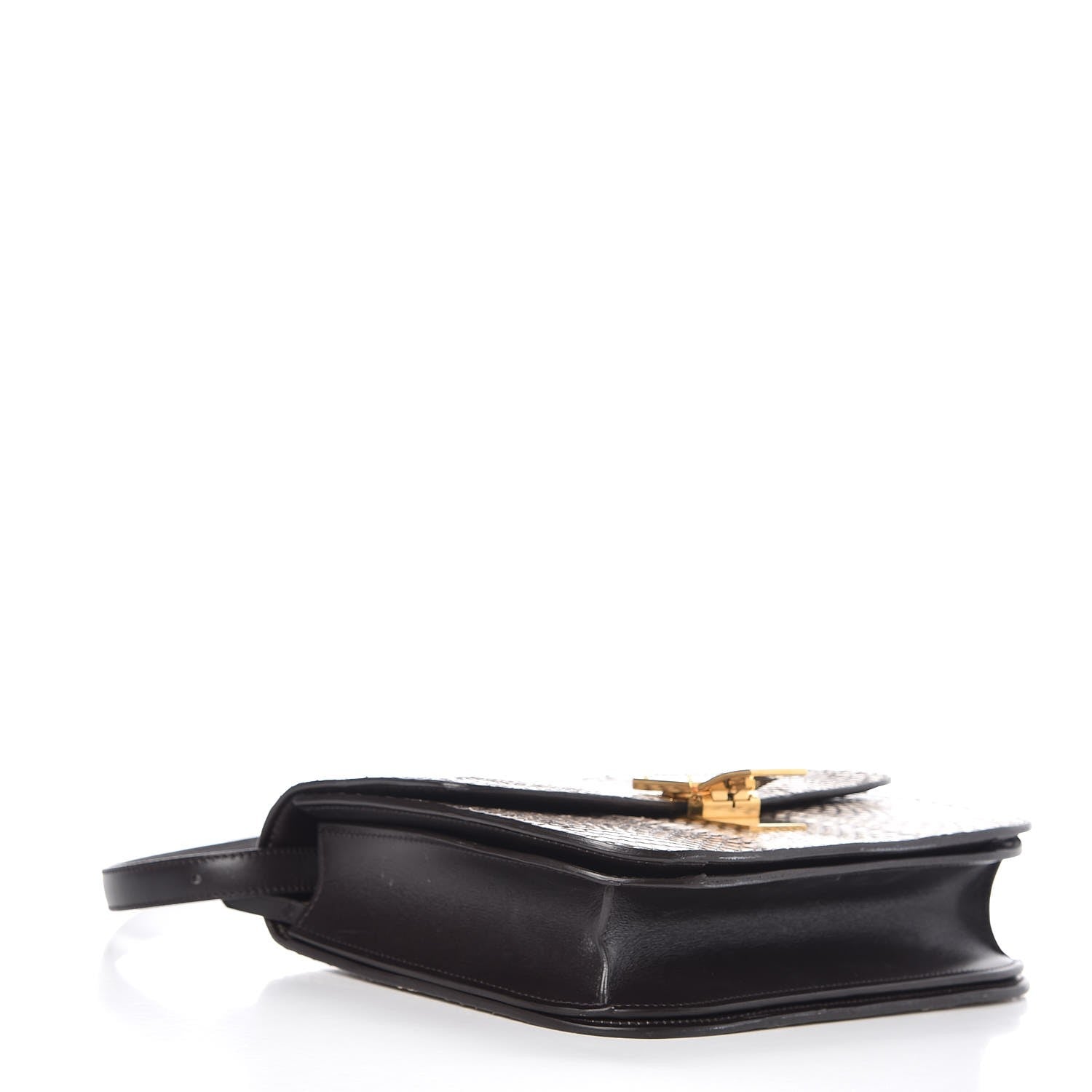 Celine Cobra Calfskin Medium Classic Box Flap Bag Natural 4 of 6