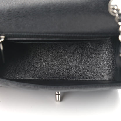 Chanel Caviar Quilted Mini Square Flap Black 5 of 9