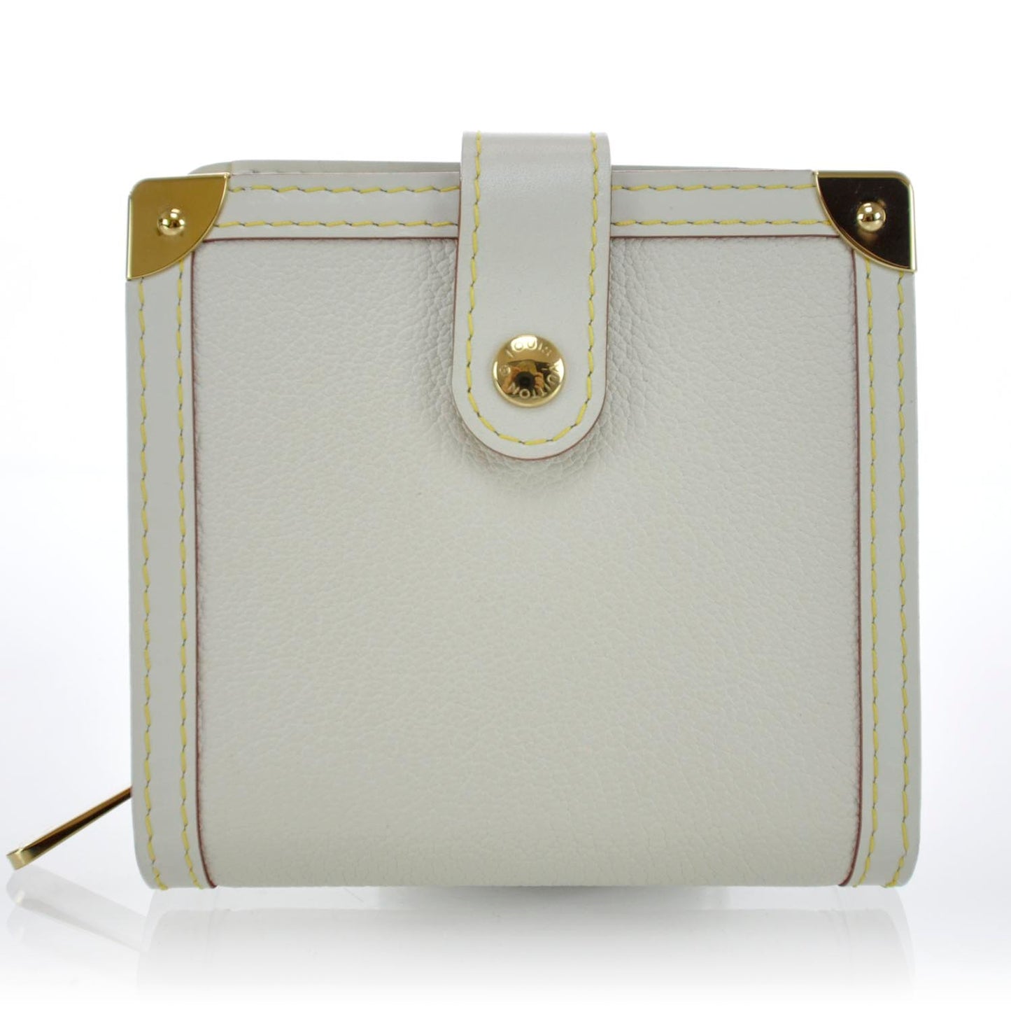 Suhali Compact Zipped Wallet White