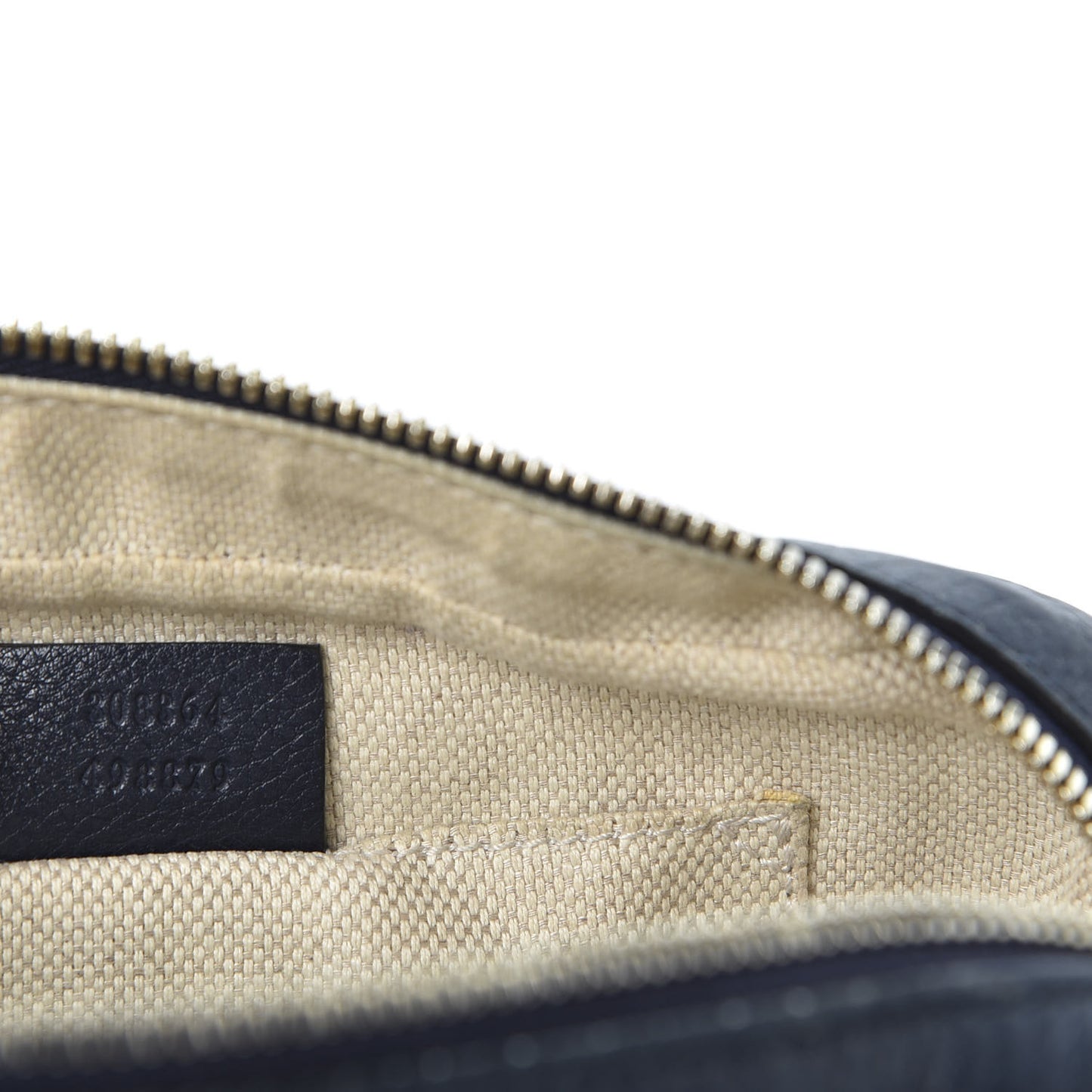 Pebbled Calfskin Small Soho Disco Bag Blue