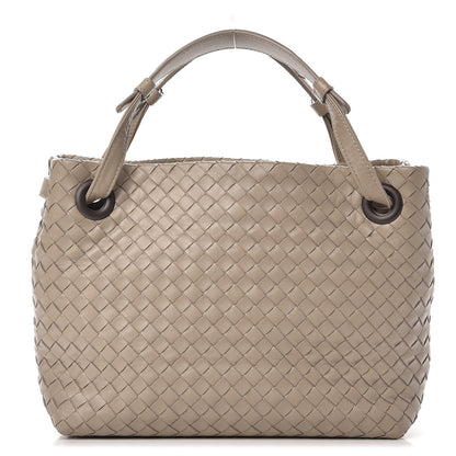 Bottega Veneta Nappa Intrecciato Small Garda Bag Grey 1 of 8