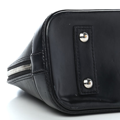 Louis Vuitton Epi Alma BB Black 10 of 11