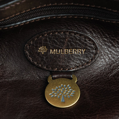 Mulberry Natural Calfskin Small Bayswater Chocolate 6 of 8