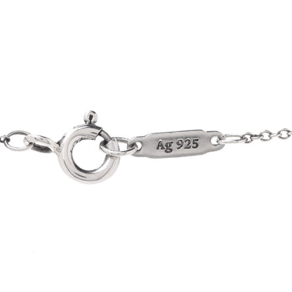 Tiffany Sterling Silver 1837 Circle Pendant Necklace 5 of 7