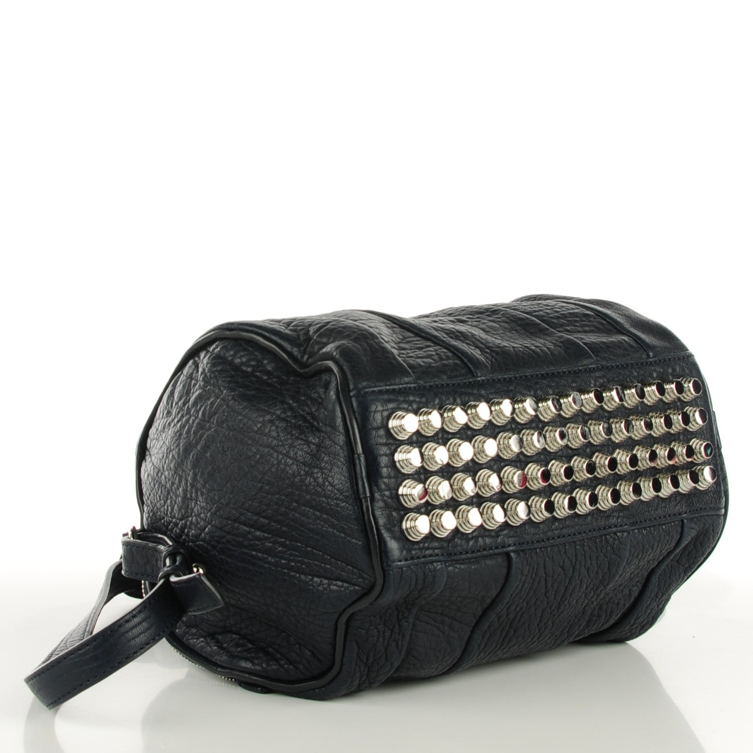 Alexander Wang Pebbled Lambskin Rockie Navy 4 of 8