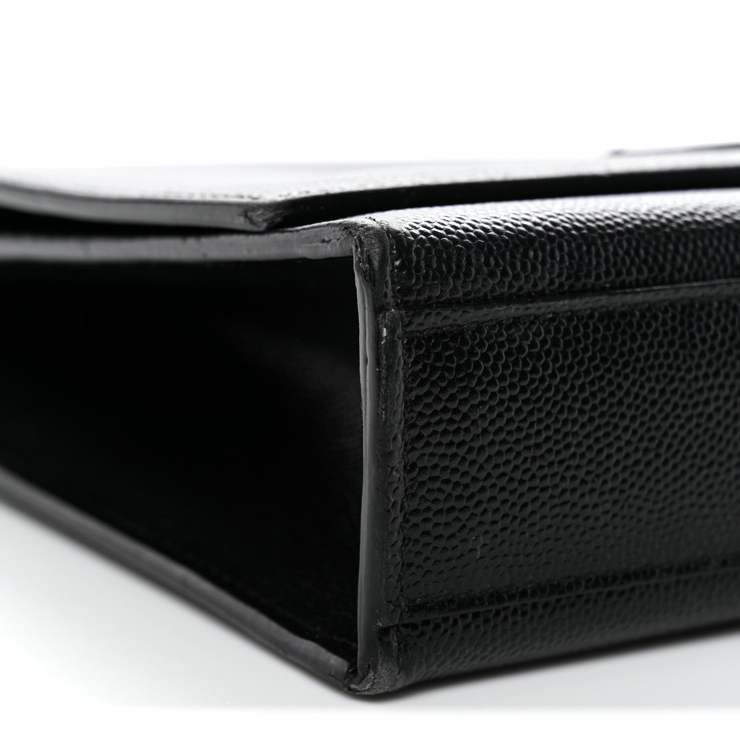 Saint Laurent Grain De Poudre Medium Classic Monogram Monochrome Kate Satchel Black 9 of 16