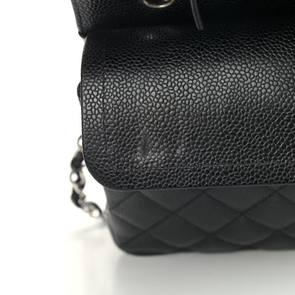 Chanel Caviar Quilted Small Double Flap Black 11 of 12