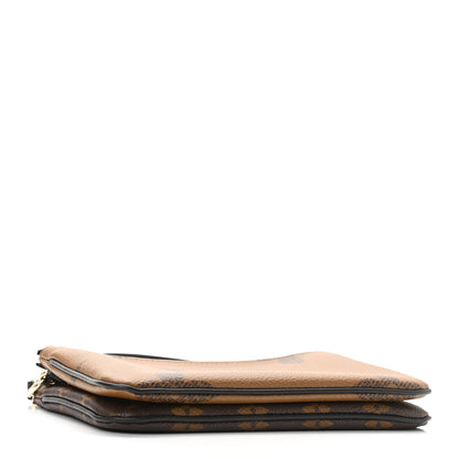 Louis Vuitton Reverse Monogram Giant Double Zip Pochette 10 of 17