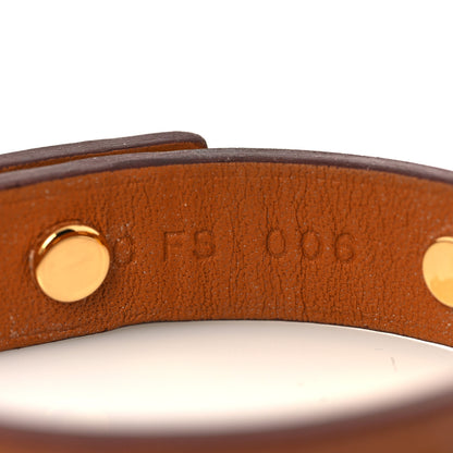 Hermes Swift Mini Dog Clous Ronds Bracelet T1 Gold 5 of 10