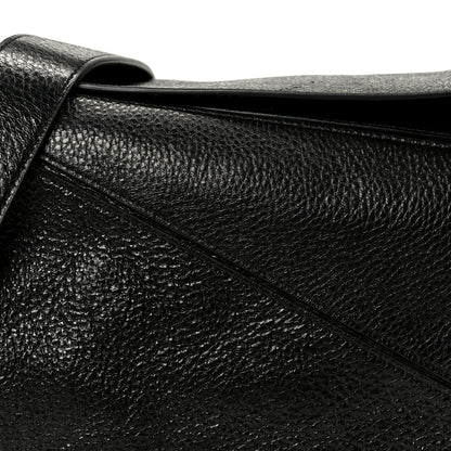 Loewe Grained Calfskin Large Puzzle Edge Bag Black 8 of 10