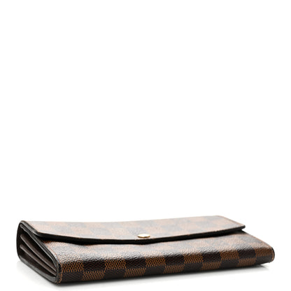 Louis Vuitton Damier Ebene Sarah Wallet 4 of 12