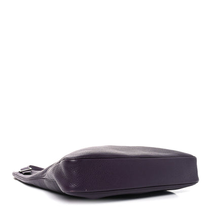 Hermes Taurillon Clemence Massai Cut 32 Raisin 4 of 9