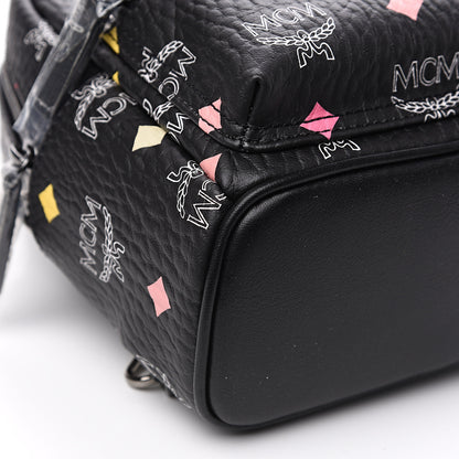 MCM Visetos Spektrum X-Mini Backpack Black 7 of 8