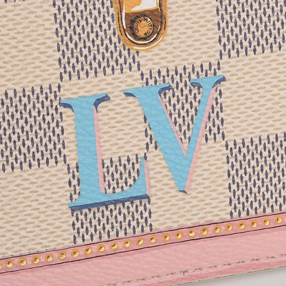 Louis Vuitton Damier Azur Summer Trunks Pochette Weekend 9 of 10