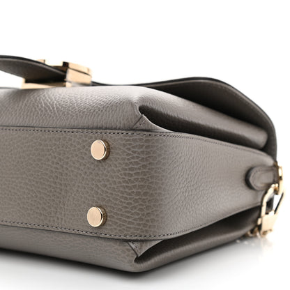 Gucci Dollar Calfskin Interlocking G Top Handle Shoulder Bag Loess 7 of 7