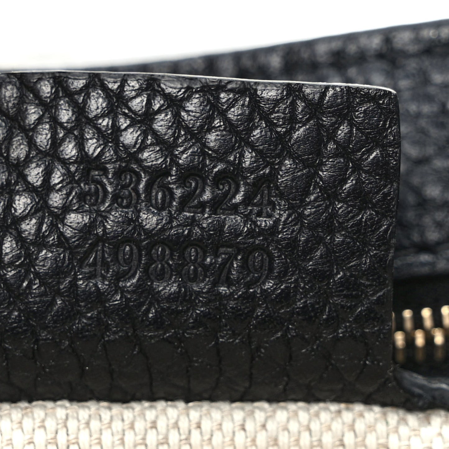 Pebbled Calfskin Medium Soho Flap Crossbody Black