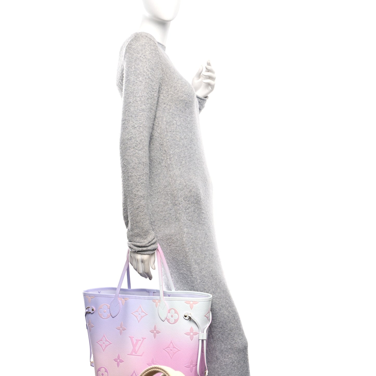 Monogram Giant Spring In The City Neverfull MM Sunrise Pastel