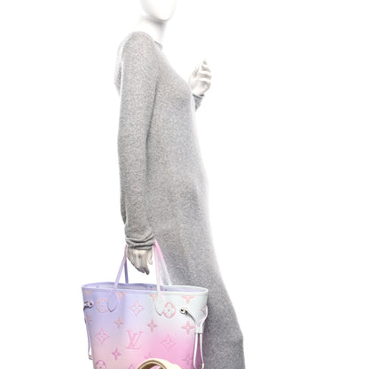 Louis Vuitton Monogram Giant Spring In The City Neverfull MM Sunrise Pastel 2 of 9