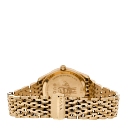 Gucci Stainless Steel 29mm G-Timeless Bee Quartz Watch Gold 3 of 5
