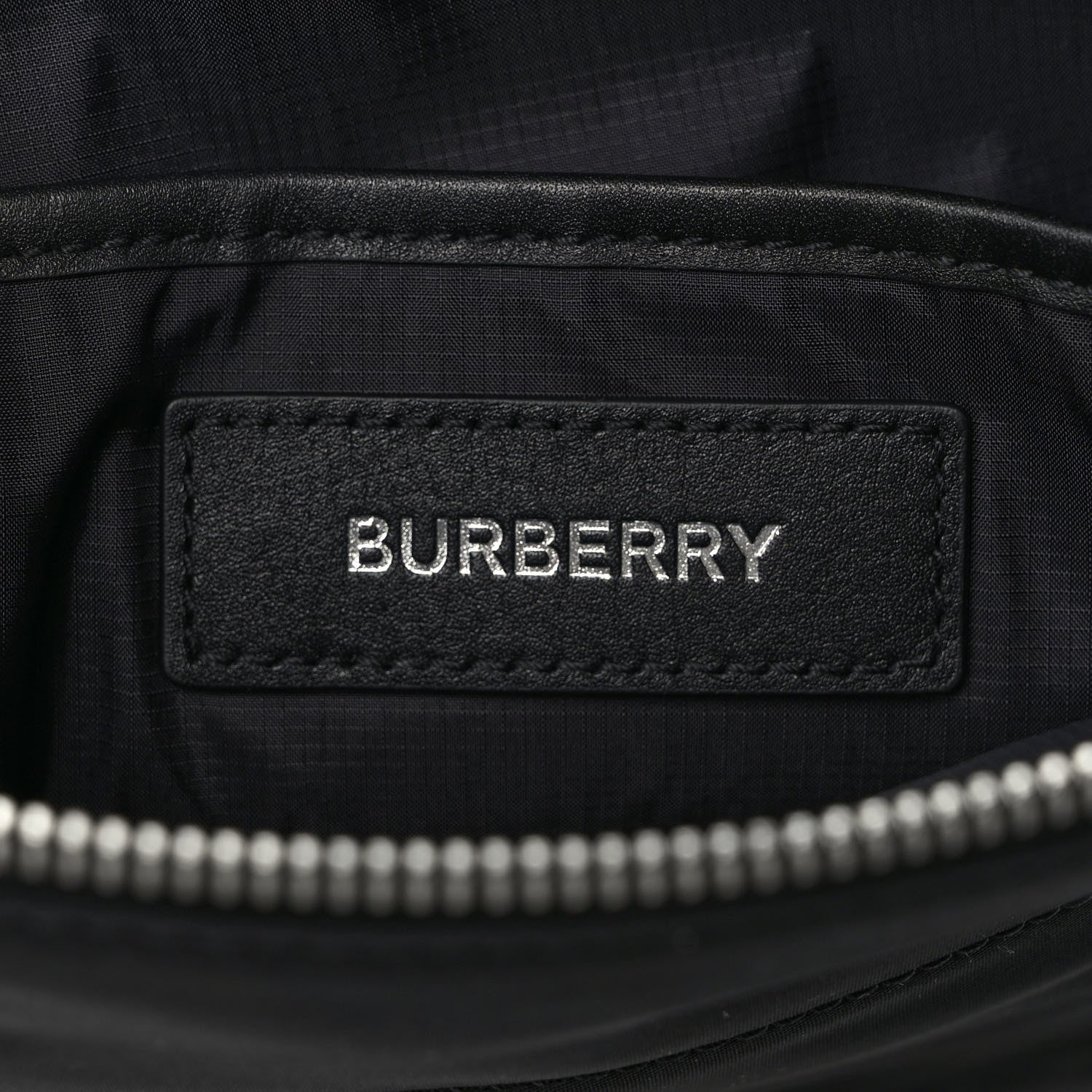 Burberry Econyl Logo Print Crossbody Bag Black 6 of 9