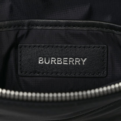 Burberry Econyl Logo Print Crossbody Bag Black 6 of 9