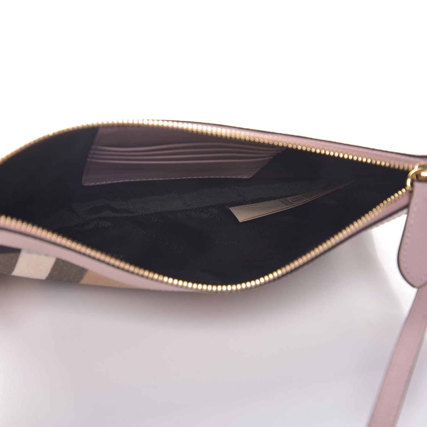 House Check Derby Peyton Crossbody Clutch Bag Pale Orchid