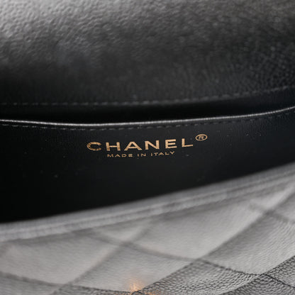 Chanel Caviar Quilted Mini Sweetheart Rectangular Flap Black 6 of 11