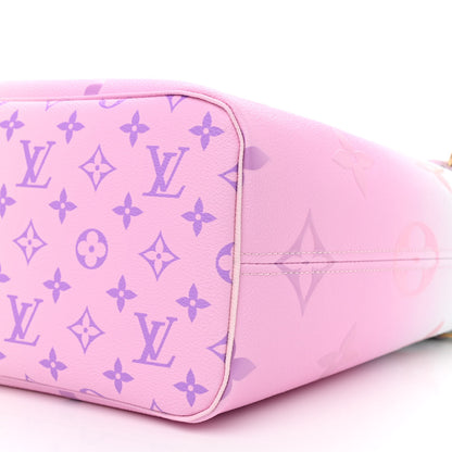 Louis Vuitton Monogram Giant Spring In The City Neverfull MM Sunrise Pastel 9 of 9