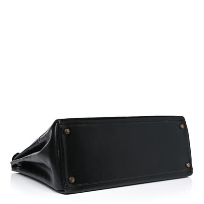 Hermes Box Kelly Retourne 35 Black 3 of 17