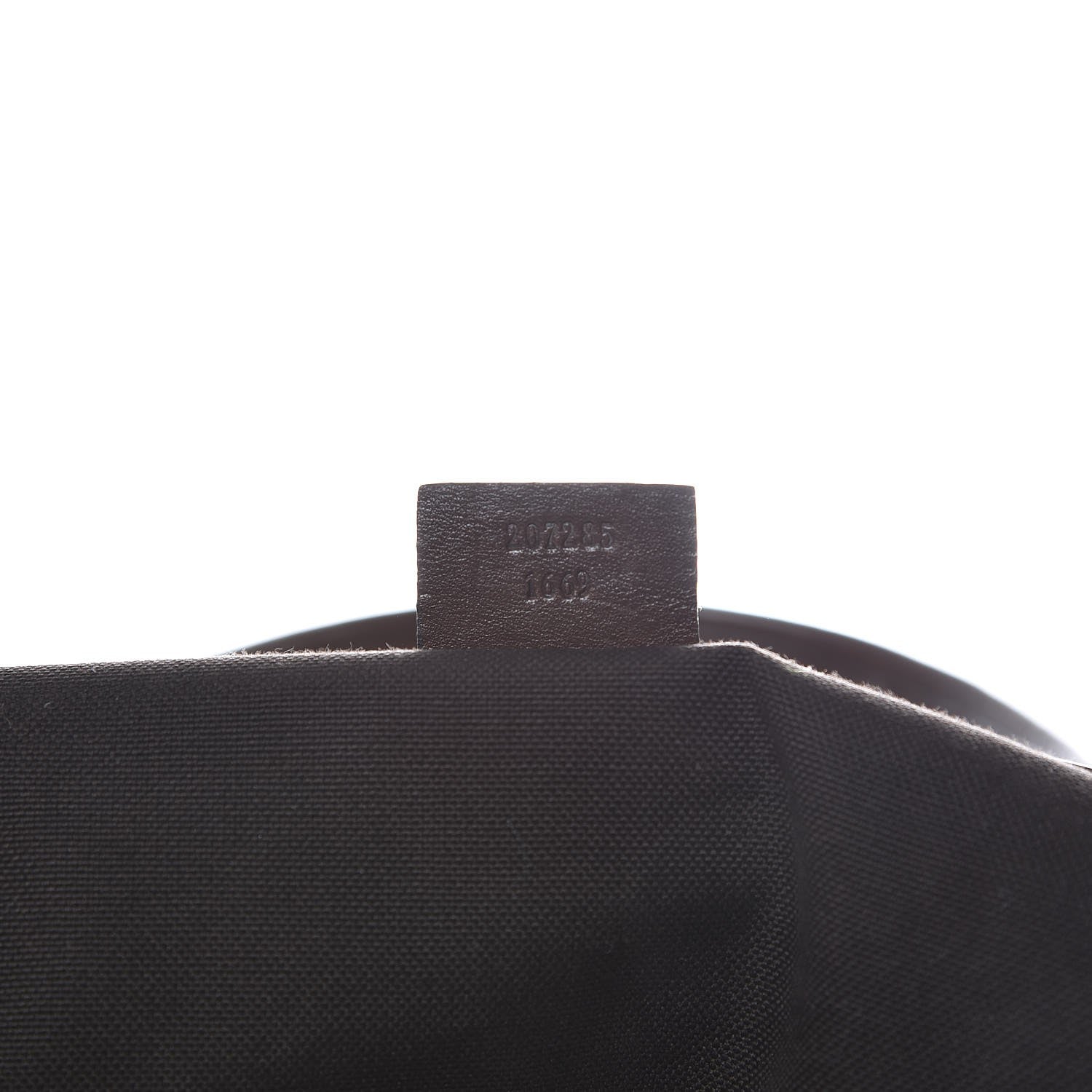 Gucci Crystal Monogram Small Babouska Tote Dark Brown 7 of 7