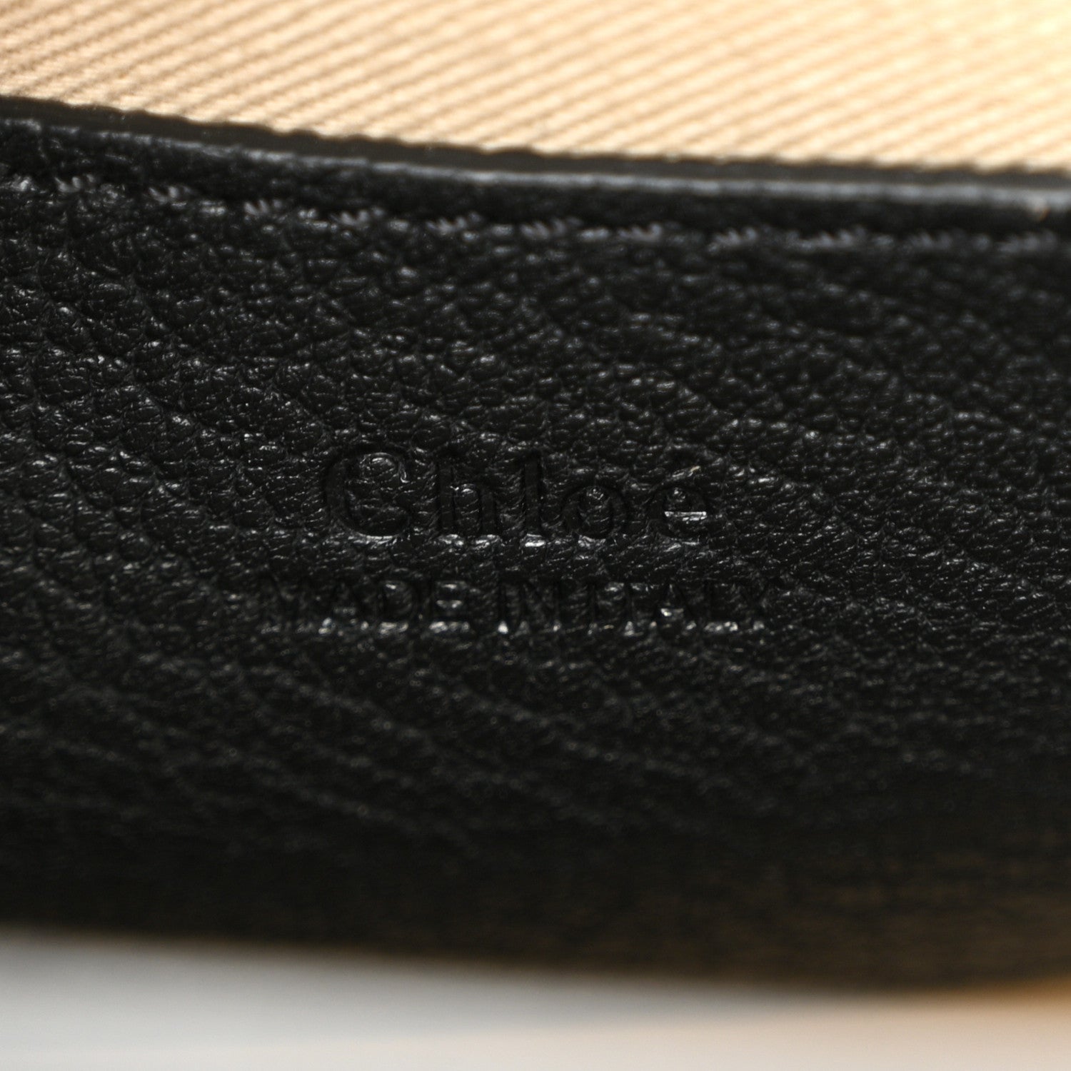 Chloe Grained Lambskin Small Tess Bag Black 6 of 10