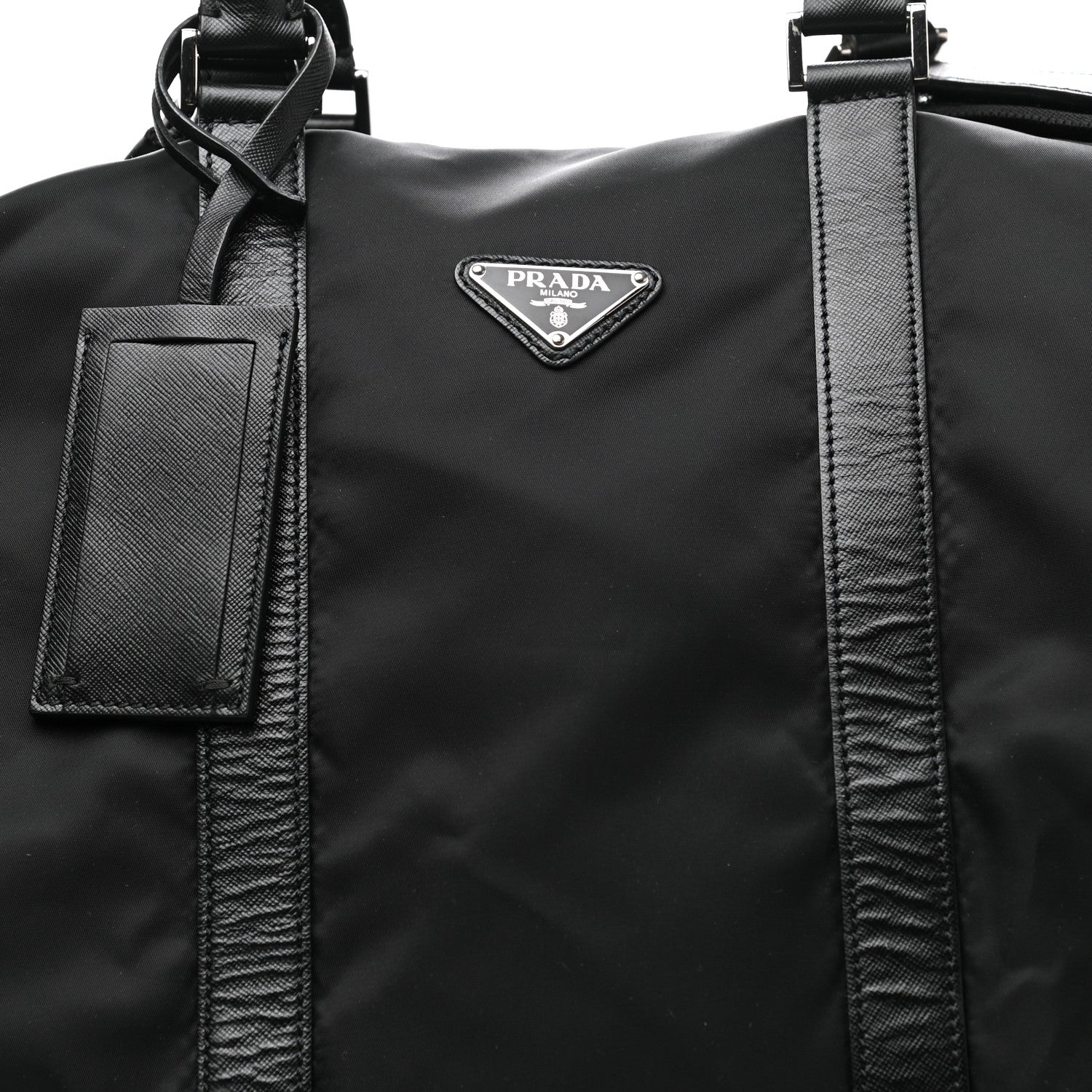 Prada Nylon Viaggio Duffle Black 7 of 9