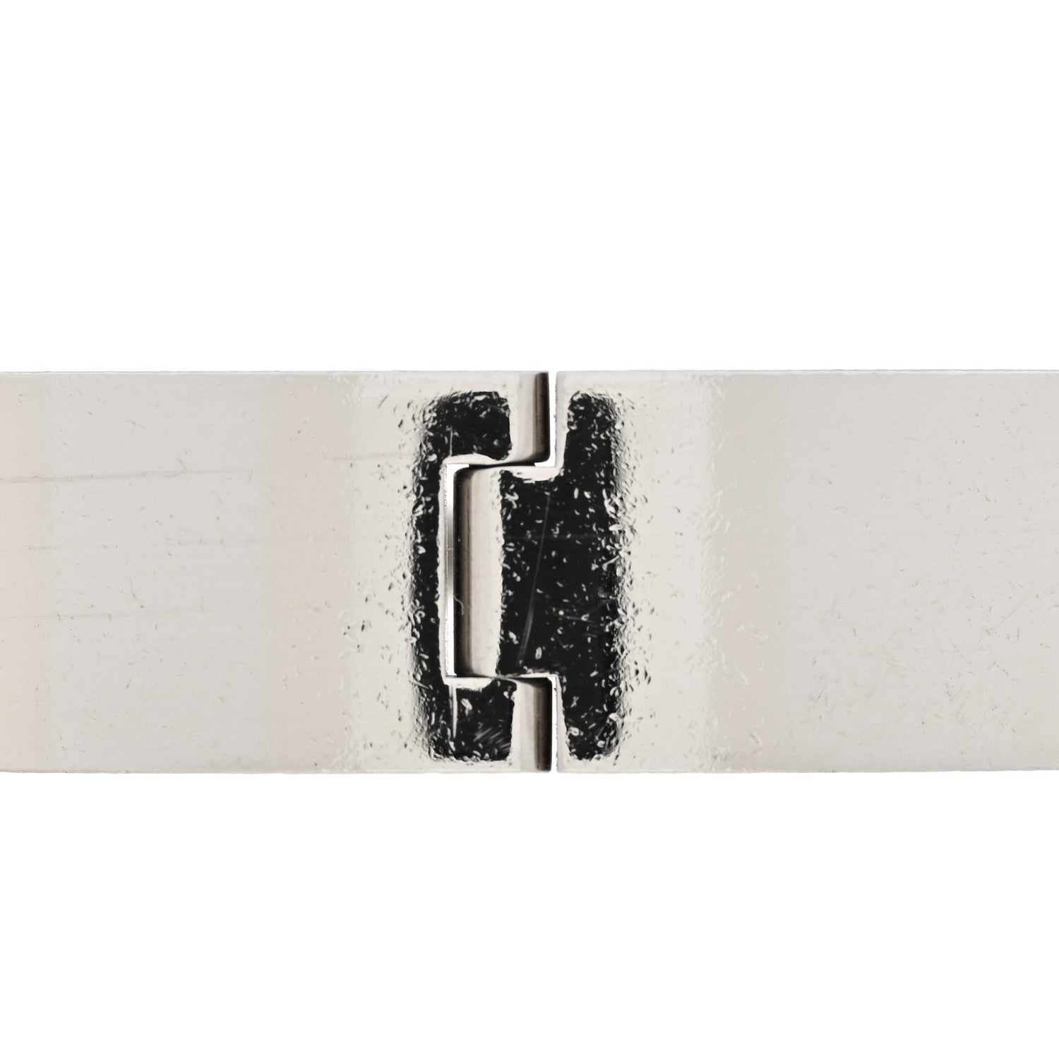 Hermes Enamel Narrow Clic Clac H Bracelet PM White 6 of 6