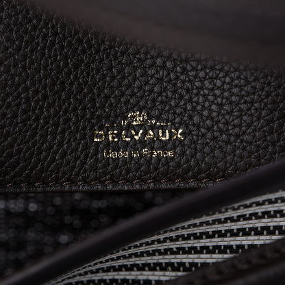 Delvaux Canvas D to D Tote MM Brown 7 of 10