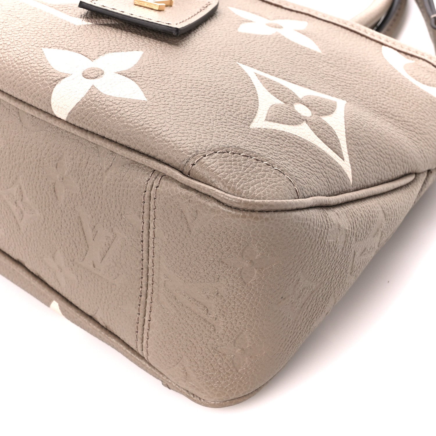 Louis Vuitton Empreinte Monogram Giant Trianon PM Tourterelle Creme 11 of 11