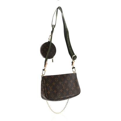 Louis Vuitton Monogram Multi Pochette Accessories Kaki 3 of 9