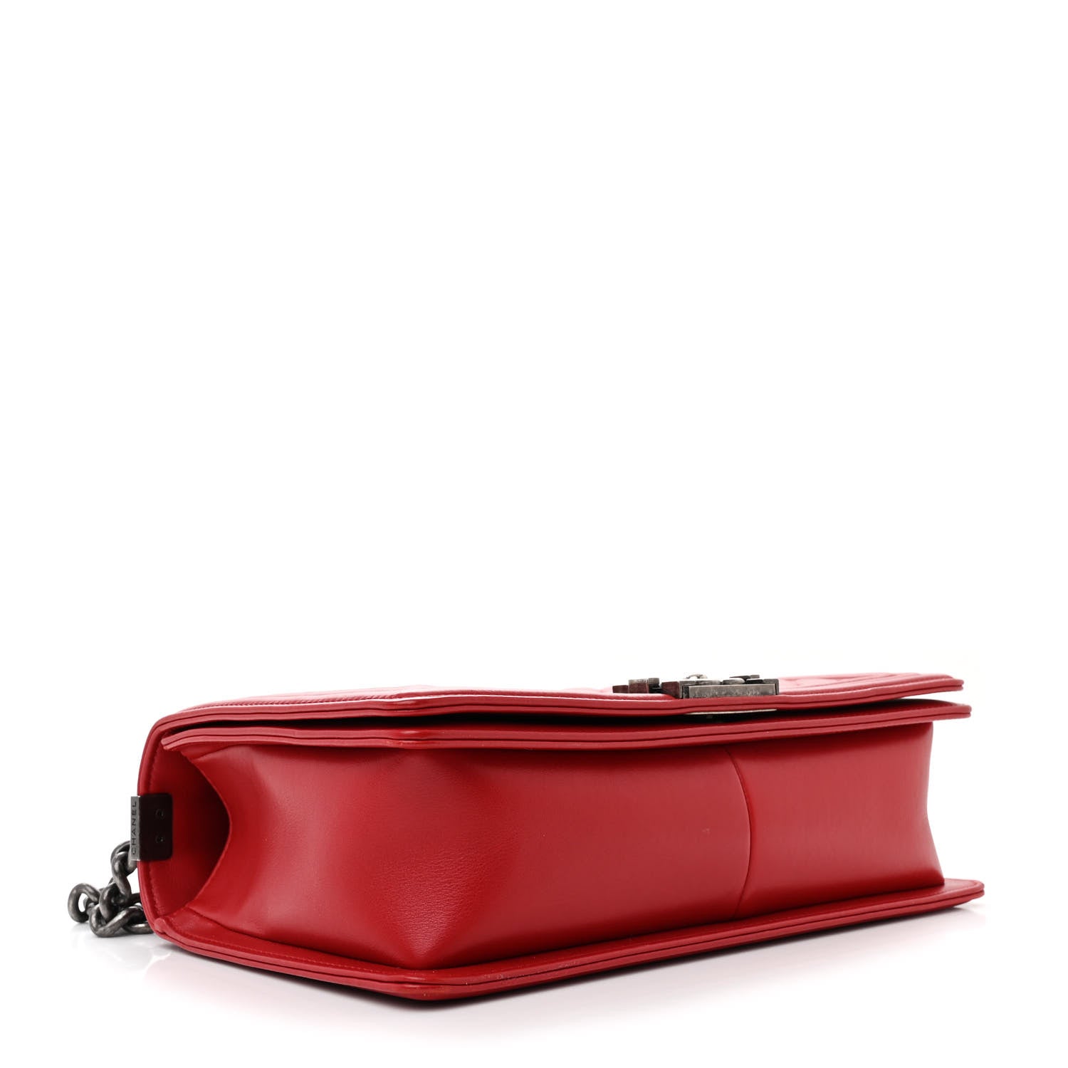 Chanel Calfskin Quilted New Medium Boy Flap Red 4 of 11
